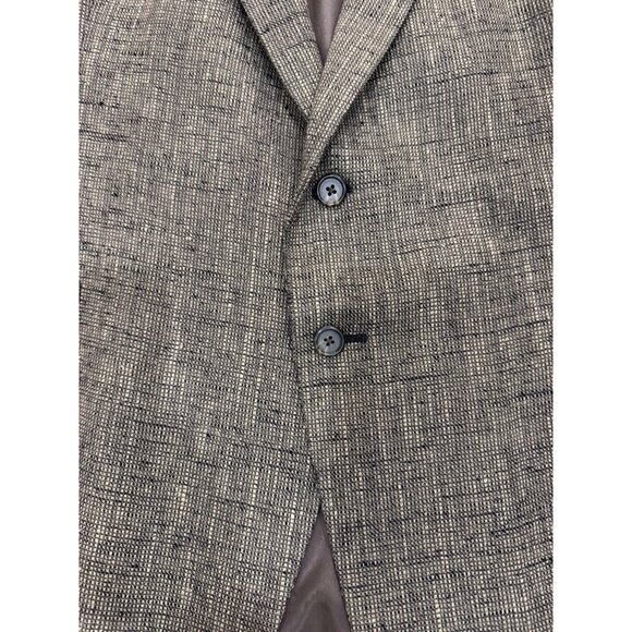 NWT Givenchy Gentleman Paris Wool Silk Blazer Brown Tailored Men 50R Business - Picture 14 of 14